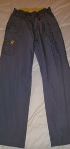 Large Gray Wonderwink Scrub Pants
